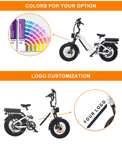 จักรยานไฟฟ้า EU Big Power 60V/72V 2000 วัตต์ แบตเตอรี่คู่ รุ่น E Dirt Fatbike - Product Image 6