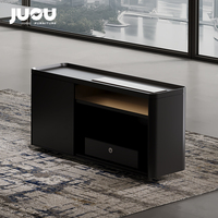 Bureau de direction moderne de haute qualité JUOU, mobilier de bureau en bois, armoire latérale mobile noire durable, armoire de rangement pour dossiers
