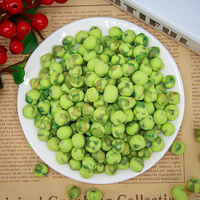 Meilleur prix pour les collations épicées, pois verts frits populaires pour la vente en gros, pois enrobés de wasabi