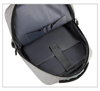 Sac à dos intelligent pour ordinateur portable avec port USB, personnalisable, étanche, pour affaires, école, voyages, femmes et hommes, en stock