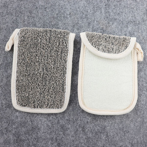 Bolsita de algodón y lino para jabón, bolsita exfoliante de cáñamo, respetuosa con el medio ambiente, novedad - Product Image 2