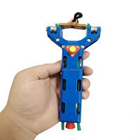 Slingshot en plastique technique durable, design simple, pratique et puissant, couleur assortie, pour les sports de plein air et les jeux de tir