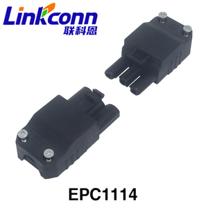 3-Pin 3-Core Multi-Conductor Electrical <b>Connector</b> Power Signal in One Compact Body Female <b>Connector</b> <b>Quick</b>-Disconnect EPC1114 - Product Image 6