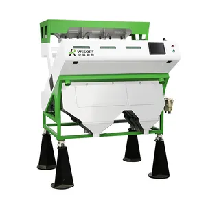 Popular rice color sorter machine sorting peanut cocoa beans automatic shape buckwheat color sorter parts