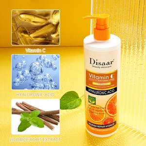 Loción Corporal con Vitamina C Disaar para Mujeres, Blanqueadora, Reduce Arrugas, Reafirmante, Iluminadora, Hidratante - Product Image 5