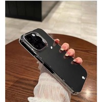 Coques de téléphone portable de luxe antichoc en PC rigide transparent anti-jaunissement pour iPhone 16 Pro Max 15 14 Plus 13 12 11 Pro 6 7 8 SE