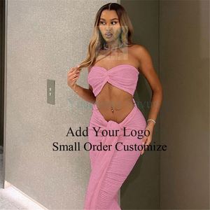 Costume da bagno bikini monospalla con nodo a tinta unita, sexy, tre pezzi - Product Image 5