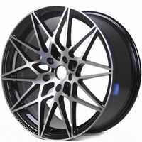 Jantes de roue de 18-19 pouces, jantes moulées 5x120 compatibles avec BMW E90 E92 F10 F30 F34, finition noire, voiture de tourisme