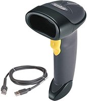 Lecteur de codes portable filaire Zebra DS2208 LS2208 1D 2D, scanner de codes-barres portable avec port USB