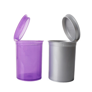 Vente en gros de contenants à ouverture facile Dram Pop Top, bouteilles en plastique à ouverture facile - Flacons à pilules médicaux colorés avec bouchons à clipser pour pharmacie - Product Image 1