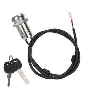 Cerradura Eléctrica para Puerta con 2 Llaves para Patinete Eléctrico KUGOO KIRIN KuKirin G4, Interruptor de Llave, Núcleo de Bloqueo, Accesorios - Product Image 4