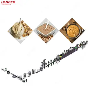 Longer Mustard Sauce Making Machine Process Video Peanut Butter Grind Equipment