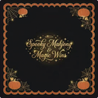 Tapis de Mahjong américain imprimé pour Halloween, noir, 31,5 pouces, en mutispandex, antidérapant, avec dos en caoutchouc, silencieux, imperméable, pour 4 joueurs