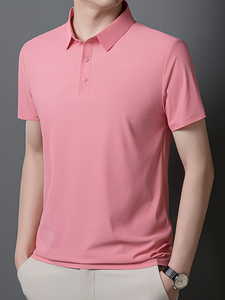 Polo piqué extraordinaire à quatre boutons et col rabattable, personnalisable avec logo, idéal pour la promotion, la culture d'entreprise et comme tenue de travail. - Product Image 4