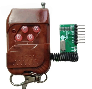 Mini récepteur de décodage superhétérodyne à 4 canaux de sortie et kit télécommande - Product Image 1