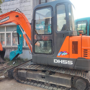 Excavatrice compacte d'occasion Doosan DH55 5 tonnes de haute qualité, d'origine coréenne, en stock - Product Image 6