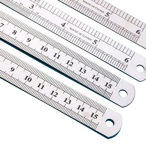 Factory Price Customized Stainless Steel Scale Ruler Metal Measuring Length Ruler For Industrial Use