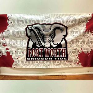 Bannière de fête personnalisée pour enterrement de vie de jeune fille, décoration d'anniversaire, week-end de bachelorette, toile de fond pour photos avec logo d'entreprise - Product Image 1