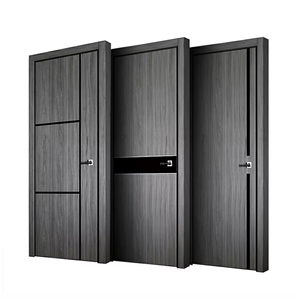 Proveedor de puertas interiores de madera Puertas cortafuego internas de roble personalizadas para hotel Puerta nominal impermeable de 30x78 - Product Image 3