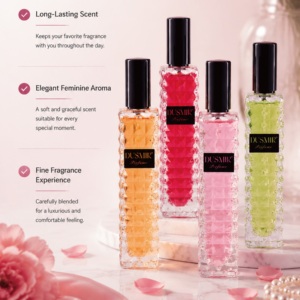 Perfume de Mujer de Lujo, 20 ml, Eau de Parfum Floral de Larga Duración con Fragancia de Jazmín, Rosa, Flor de Azahar, Lirio de los Valles y Almizcle - Product Image 4