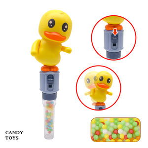 Jouet en plastique ABS jaune en forme de canard de dessin animé PLATO pour enfants avec des mouvements de danse et des sons - Cadeau surprise créatif promotionnel - Product Image 2