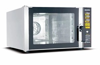 Four à convection électrique multifonctionnel 4 plateaux 220V en acier inoxydable commercial haute productivité pour la cuisson
