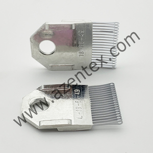 Urdidura máquina de tricô peças sobressalentes agulhas Karl Mayer HKS KS tricot <span class=keywords><strong>Rachel</strong></span> liba agulha guia bloco venda quente L-18-66-49 - Product Image 2