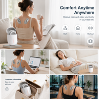 Masseur à impulsions EMS rechargeable pour la récupération musculaire et la physiothérapie