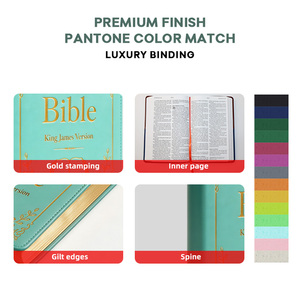 <span class=keywords><strong>Bible</strong></span> anglaise <span class=keywords><strong>de</strong></span> luxe avec dorure à chaud, impression offset, livre chrétien, couverture en PU vert, motif symétrique <span class=keywords><strong>de</strong></span> qualité supérieure, <span class=keywords><strong>Bible</strong></span> <span class=keywords><strong>de</strong></span> Jésus KJV - Product Image 2
