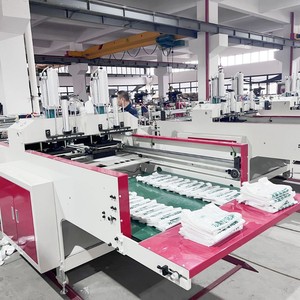 Machine à fabriquer des sacs en film soufflé Hongtong 500*2, sacs en plastique pour T-shirts, 220 V, fabricant chinois - Product Image 4