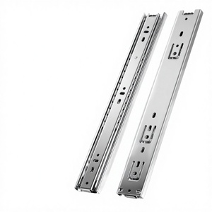 Modern Heavy Duty Full Extension 45mm Side Mount Ball Bearing Drawer Slides 45kg <b>Load</b> Apartment Cabinets - Product Image 3