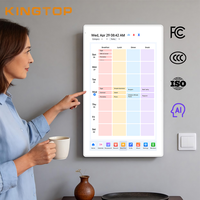 NOUVEAU Calendrier numérique mural 21,5 pouces Android 15 32 Go 5G WiFi Cadre photo familial Prise en charge de la synchronisation Google Calendar