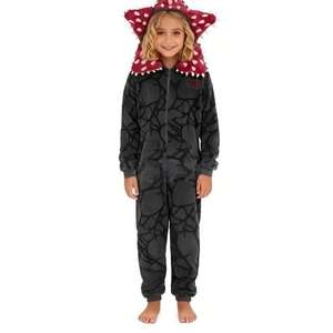 Nuevos Pijamas Infantiles con Diseño de Demogorgon, Mono para Niños y Niñas, Suave Mono con Temática Navideña de Stranger Things - Product Image 5