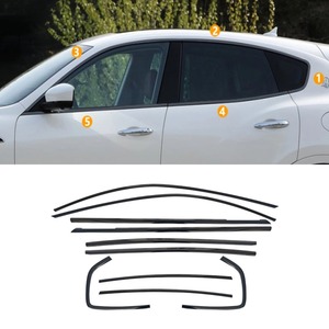 Car Window Decorative Strip Stainless Steel Door Frame Exterior For Maserati Quattroporte 2013-2022 Body <strong>Kit</strong> Car Accessories - Product Image 1