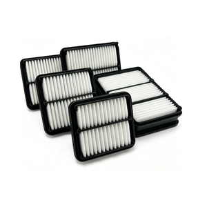 Ensemble de filtre à air automobile lavable, filtre à air rond ovale à haut débit pour toutes les voitures - Product Image 2