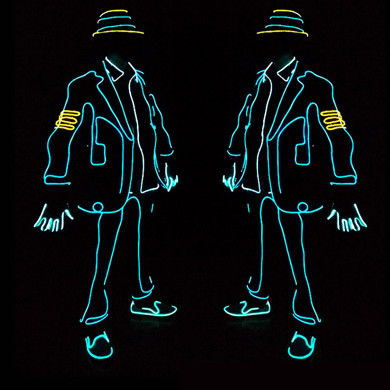 Summer Flashing LED Clothes Hip Hop