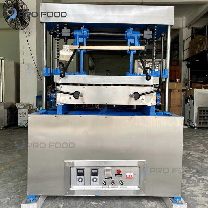 Electric Automatic Ice Cream Cone Making Forming Equipment High Efficiency Wafer Biscuit Production Line