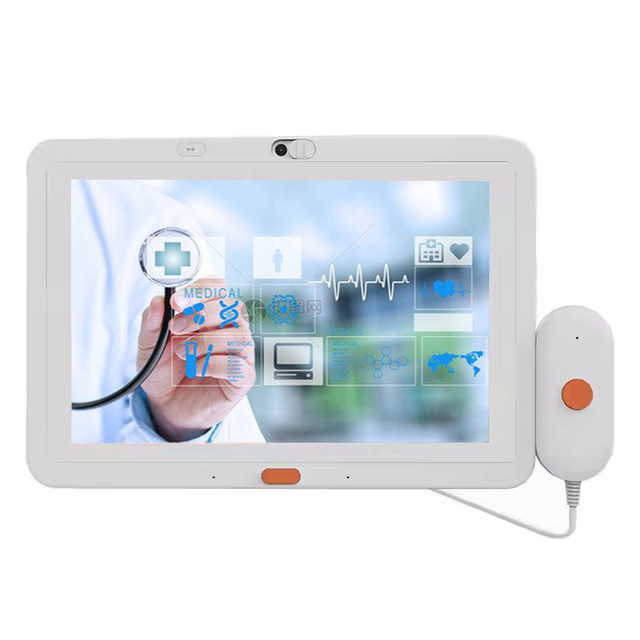 Antibacterial Shell Hospital Patient Call System 10 Inch White Medical All-in-one Machine Android Tablet