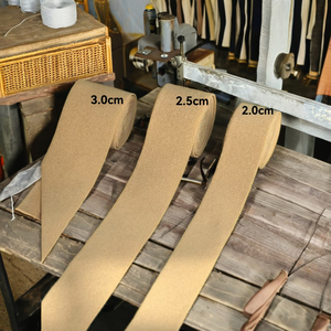 Độ đàn hồi cao ban nhạc Webbing dây đai phẳng Matt đàn hồi Áo ngực dây đeo vai Băng eo ban nhạc đàn hồi - Product Image 1
