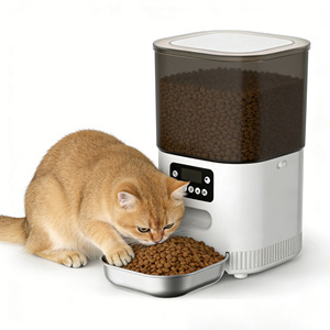 Comedero para Mascotas ABS en Oferta, Tazón de Acero Inoxidable para Perros, Dispensador Inteligente de Comida para Gatos, Comedero Automático para Mascotas con Cámara y Llamada de Voz - Product Image 2