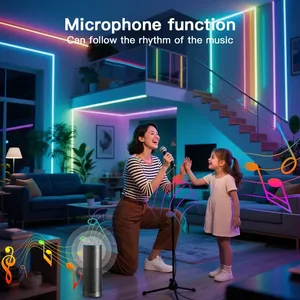 Contrôleur ESP32 WLED 017WL-<span class=keywords><strong>D</strong></span> 4 canaux 15A Fusible <span class=keywords><strong>D</strong></span>écalage de niveau UART Téléchargement DIY Mode de lumière dynamique Alimenté en courant continu GLEDOPTO Sans application - Product Image 3