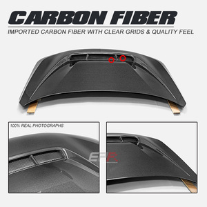 Capot en fibre de carbone de haute qualité pour BMW M2 G87 type CS, capot avant - Product Image 5