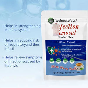 Té con sabor a madreselva a base de hierbas naturales, suplemento respiratorio, sistema inmunológico, bolsa de té - Product Image 6