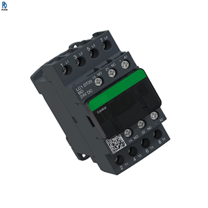Contacteur de contrôle de moteur Lc1dt20bd, pour charge résistive, 1,56 W, bobine 24 V CC, contact 20 A, 690 V CA, 4 pôles, NO, série TeSys D - Product Image 1