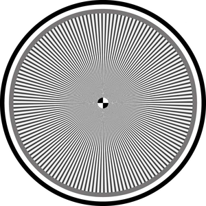 ISO12233测试卡2000线分辨率SFR MTF清晰度相机镜头性能评估图 - Product Image 6