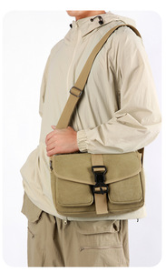 Wholesale Men's Crossbody <b>Backpack</b> New Large Capacity Business Casual Shoulder Bag Stylish Fashion Design - Product Image 5