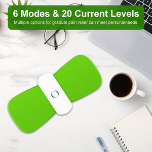 Appareil TENS sans fil 6 modes Stimulateur musculaire pour soulager la douleur <span class=keywords><strong>20</strong></span> intensités Masseur rechargeable portable avec contrôle par application - Product Image 4