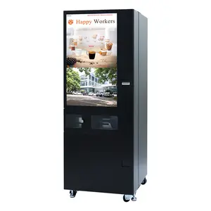 Professional Hot And Iced Coffee Vending Machines For Subway Station