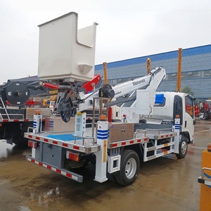 Camión Plataforma de Trabajo Aéreo ISUZU 4X2 16m 20m con Cesta Aislante Telescópica Diésel Nuevo - Product Image 4