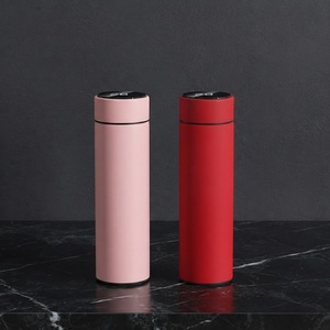 Bouteille d'eau isotherme électrique 500 ml avec infuseur, affichage LED de la température, thermos intelligent personnalisé - Product Image 1